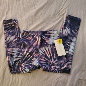 Tie Dye Capri Leggings